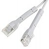 Patchcord UTP, kat.6a, 0,25m, szary, LSOH/LSZH, ultra flex, elastyczna odgiętka