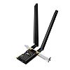 Trzypasmowa bezprzewodowa karta sieciowa PCI-Express AXE5400, standard AX, 5400Mbps, Wi-Fi 6E, Bluetooth 5.3 (TP-Link Archer TXE72E)