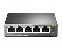 Switch niezarzdzalny, 5x 10/100/1000 RJ-45, PoE (TP-Link TL-SG1005P)