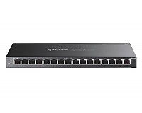 Switch inteligentny, 16x 10/100/1000 RJ-45, PoE+ (TP-Link TL-SG2016P)