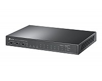 Switch niezarządzalny, 8x 10/100 RJ-45, 2x 10/100/1000 RJ-45, 1x SFP, PoE+ (TP-Link TL-SL1311P)