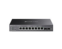 Switch zarządzalny, 8x 2,5G, 2x slot 10G SFP+, PoE+, 19" (TP-Link SG2210XMP-M2)