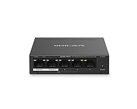 Switch niezarządzalny, 5x 10/100/1000 RJ-45, PoE+, desktop (TP-Link Mercusys MS105GP)