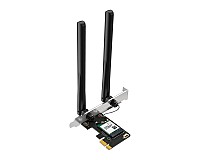 Trzypasmowa karta sieciowa PCI Express, Bluetooth 5.4, Wi-Fi 6 AX1800 (TP-Link Mercusys MA70XE)
