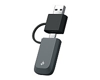 Trzypasmowa bezprzewodowa mini karta sieciowa USB BE6500, standard BE, 6500Mbps, Wi-Fi 7 (TP-Link Archer TBE400U)