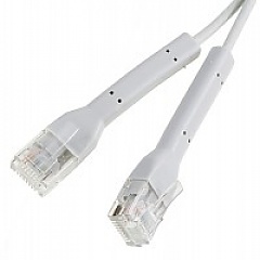 Patchcord UTP-K6a; 1,0 m; szary; LSOH/LSZH, ultra flex