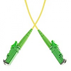 Patchcord LSH/APC-LSH/APC, SM, 9/125, simpleks, włókno G652D, 5 m