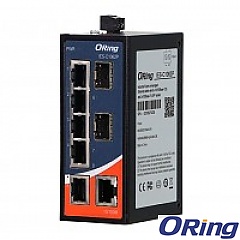 Switch niezarzdzalny, 6x 10/100 RJ-45, 2x SFP (ORing IES-C1062P)