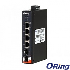 Switch niezarzdzalny, 4x 100/1G/2.5G RJ-45 + 2x1000/10G SFP+ (ORing IDGS-C1042GP+)