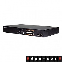 Switch zarzdzalny, 8x RJ-45 2.5G/1000M, 2x SFP+ 10G (Edge-corE ECS4125-10P)