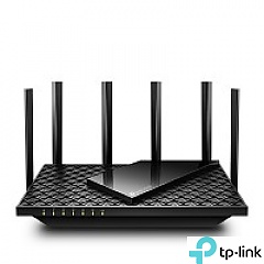 Bezprzewodowy router trzypasmowy Tri-band AX5400, standard AXE, 5400Mb/s, gigabitowe porty Ethernet (TP-Link Archer AXE75)