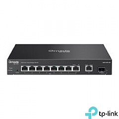 Switch zarządzalny, 8x 2,5G, 1x slot 10G SFP+, PoE++, 19" (TP-Link ES210XPP-M2)