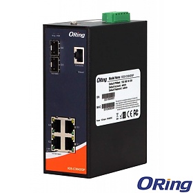 ORing IGS-C3042GP, Switch przemysowy, zarzdzalny, 4x 10/1000 RJ-45 + 2x100/1G/2.5G SFP, O/Open-Ring <30ms