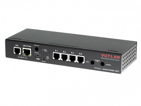 Kontroler IP MINI; 4x analog; 4x styki bezpotencjaowe; 1x CAN; 48V DC (Vutlan VT335 S DC) 