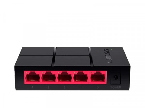 Switch niezarzdzalny, 5x 10/100/1000 RJ-45, desktop (TP-Link Mercusys MS105G) 