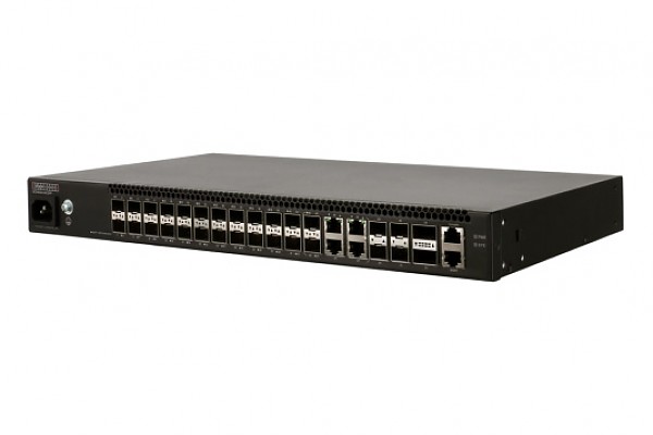 Switch zarzdzalny,  24x GE CSFP Ports, 4x GE Combo Ports (RJ-45/CSFP), 2x 20G QSFP+ Uplink, 19" (Edge-corE ECS4530-54CSFP) 