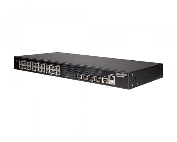 Switch zarzdzalny, 24x 10/100/1000 RJ-45, 4 zintegrowane porty 10G SFP+, 19" (Edge-corE ECS4150-28T) 