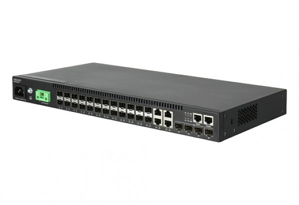 Edge-corE ECS4120-28FV2, Switch zarzdzalny, 20x 100/1000BASE-X SFP, 4x Combo Gigabit (RJ-45/SFP), 4x SFP+ 10G