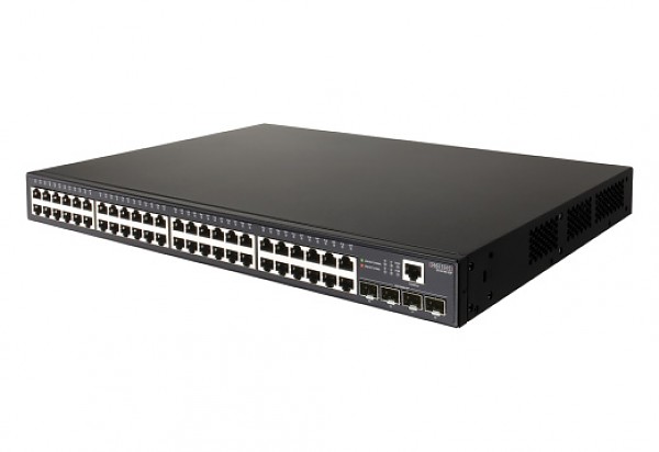 Edge-corE ECS4100-52P, Switch zarzdzalny, 48x 10/100/1000 RJ-45, 4x 100/1000 SFP, PoE