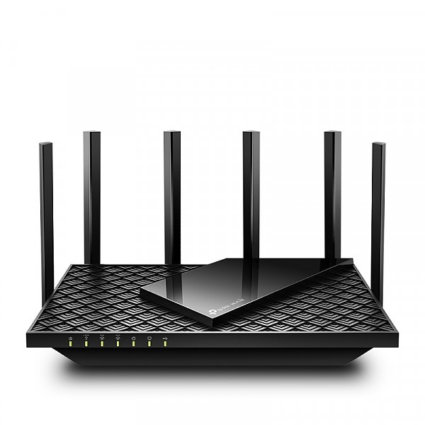 TP-Link Archer AXE75, Bezprzewodowy router trzypasmowy Tri-band AX5400, standard AXE, 5400Mb/s, gigabitowe porty Ethernet