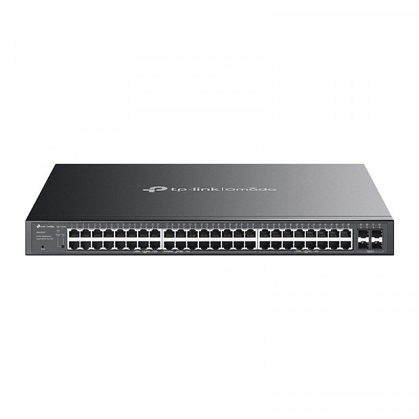 TP-Link SG2452LP, Switch inteligentny, 48x 10/100/1000 RJ-45, 4x slot SFP, PoE+, 19"